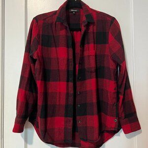 Madewell Plaid Button Up